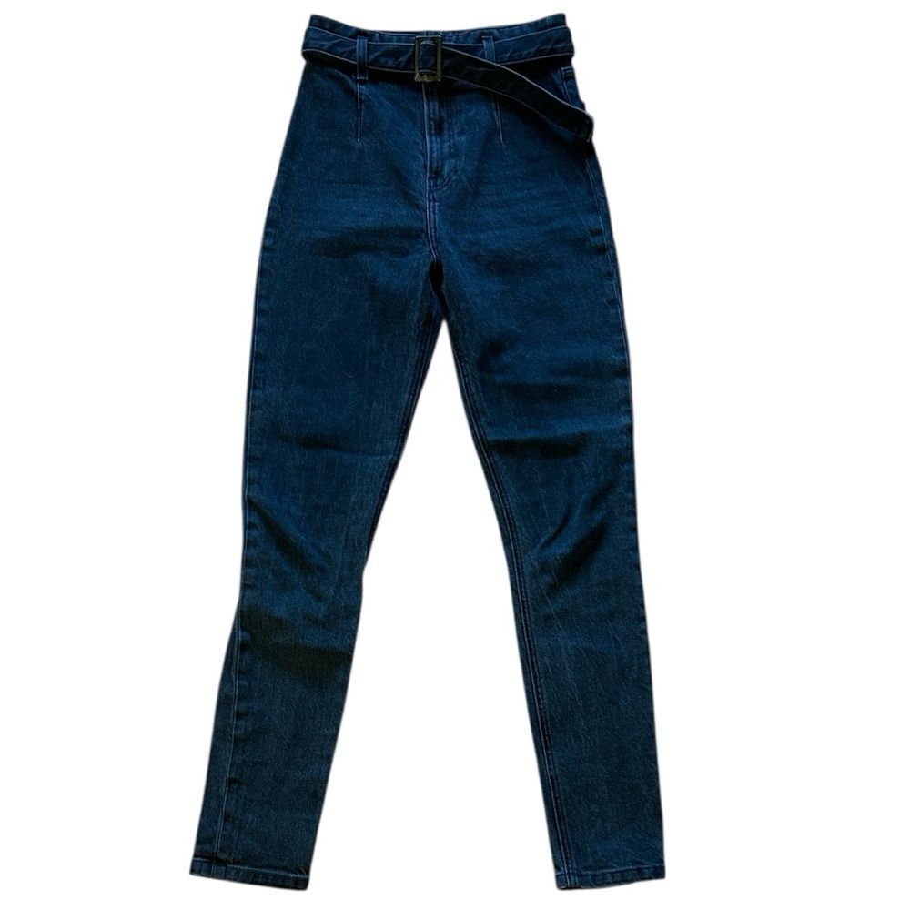 Reformation Black High Rise Skinny Jeans